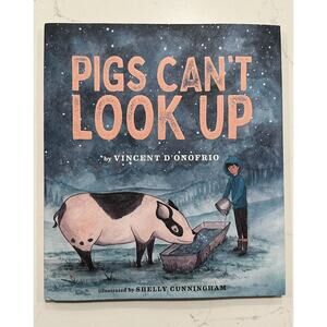 Vincent D'Onofrio SIGNED/AUTOGRAPHED Pigs, can’t look up, Hardcover Book